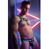 Breedwell Harnais Equalizer Noir-Vert neon